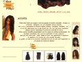 M�ches de cheveux naturels, tissages, extensions.