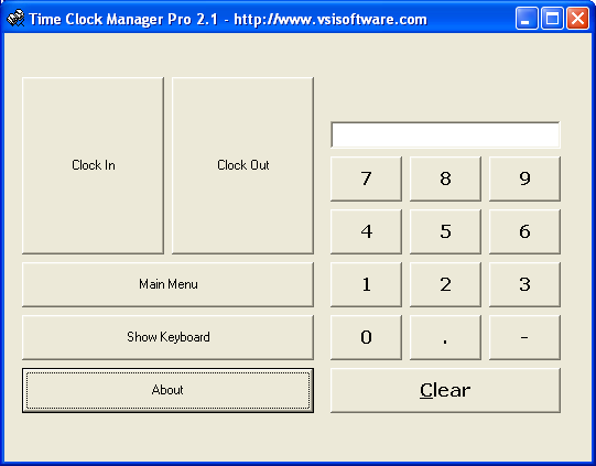 Time Clock Software