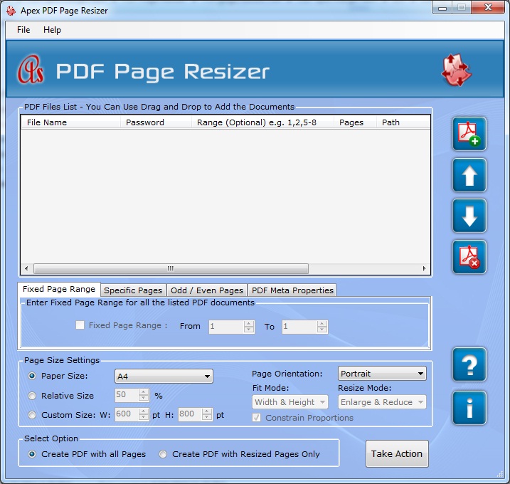 Change PDF Page Orientation