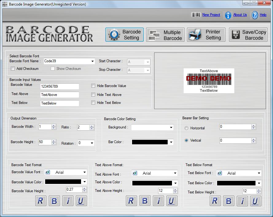 Barcode Creator Software