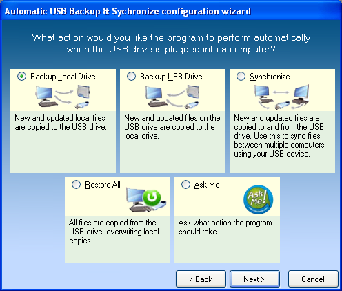 Backup flash tools designed to provide a simple files backup.