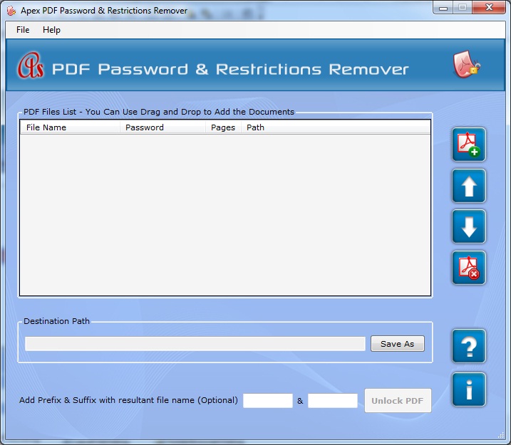 PDF Restrictions Remove